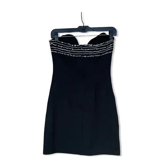 revolve black strapless mini dress All For You Strapless Mini Dress
